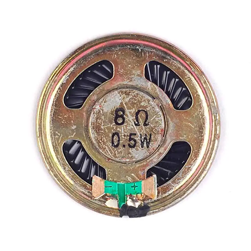 Front and back diagram of 4 ohm speaker